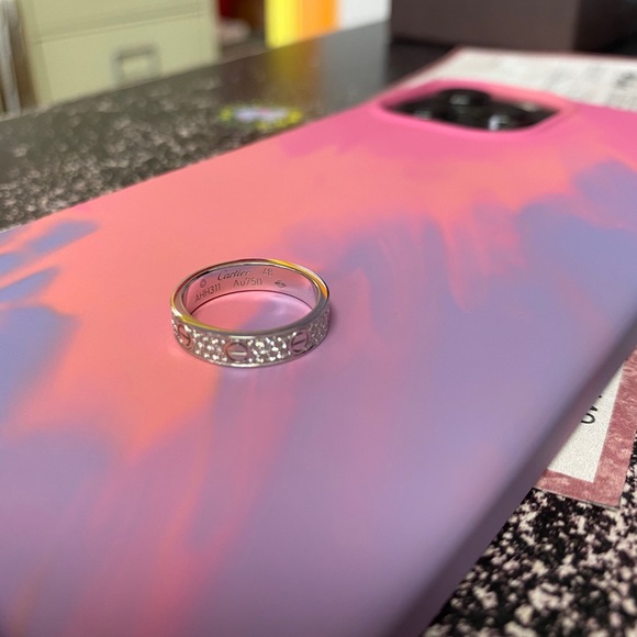 Cartier pave white gold - Picture 3 of 8